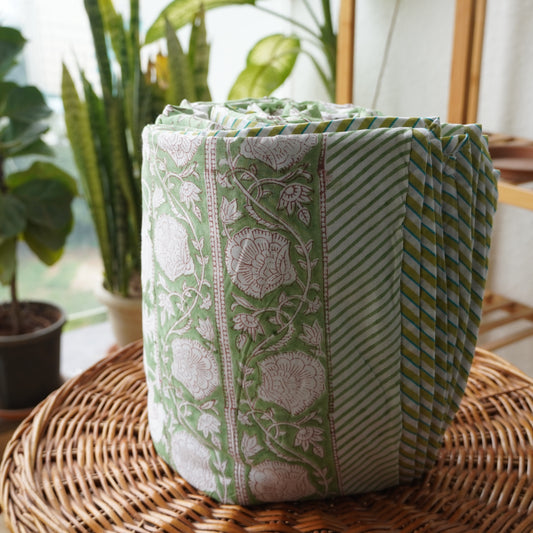 Amoda Handblock Print Pure Mul Cotton Dohar