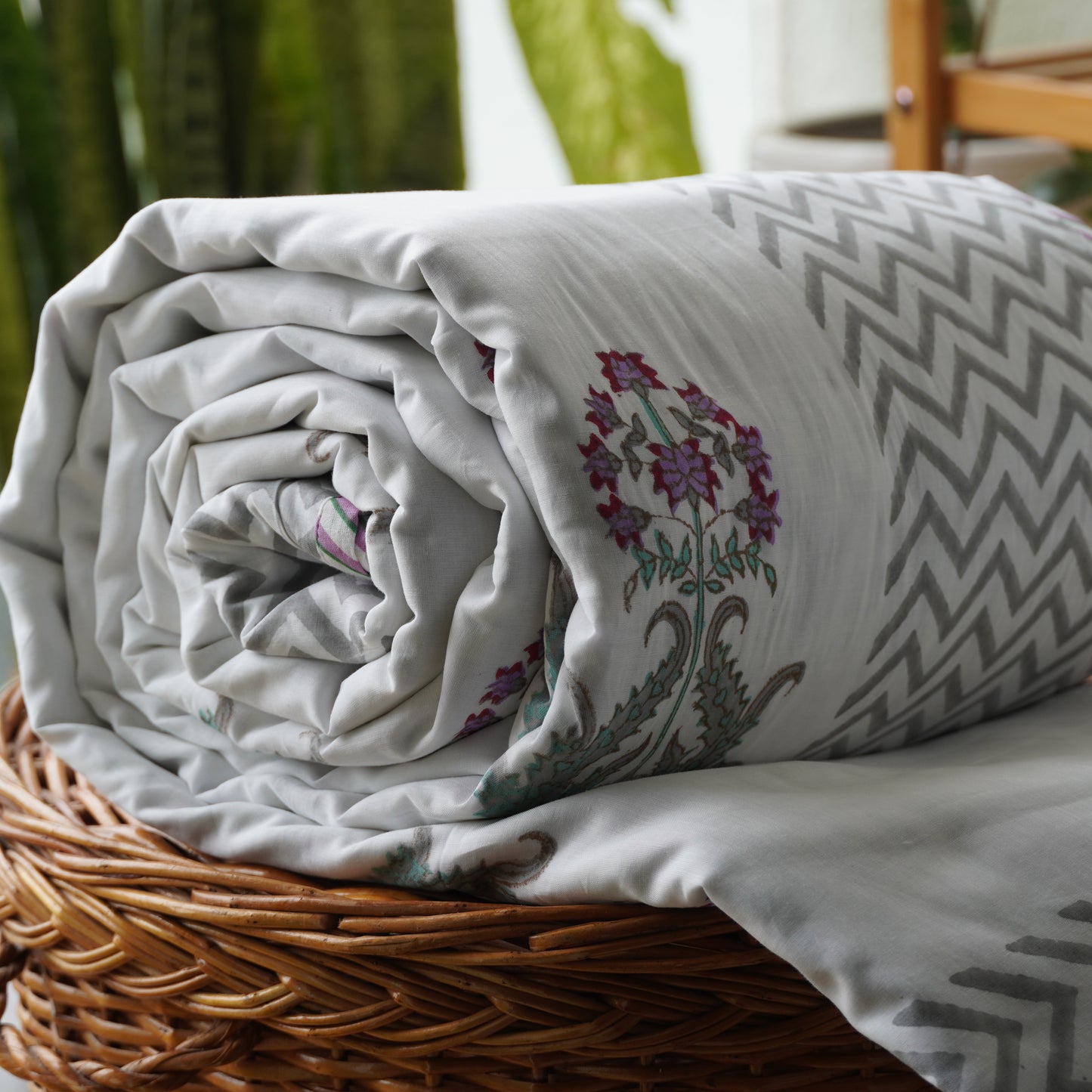 Lavanya Handblock Print Pure Mul Cotton Dohar