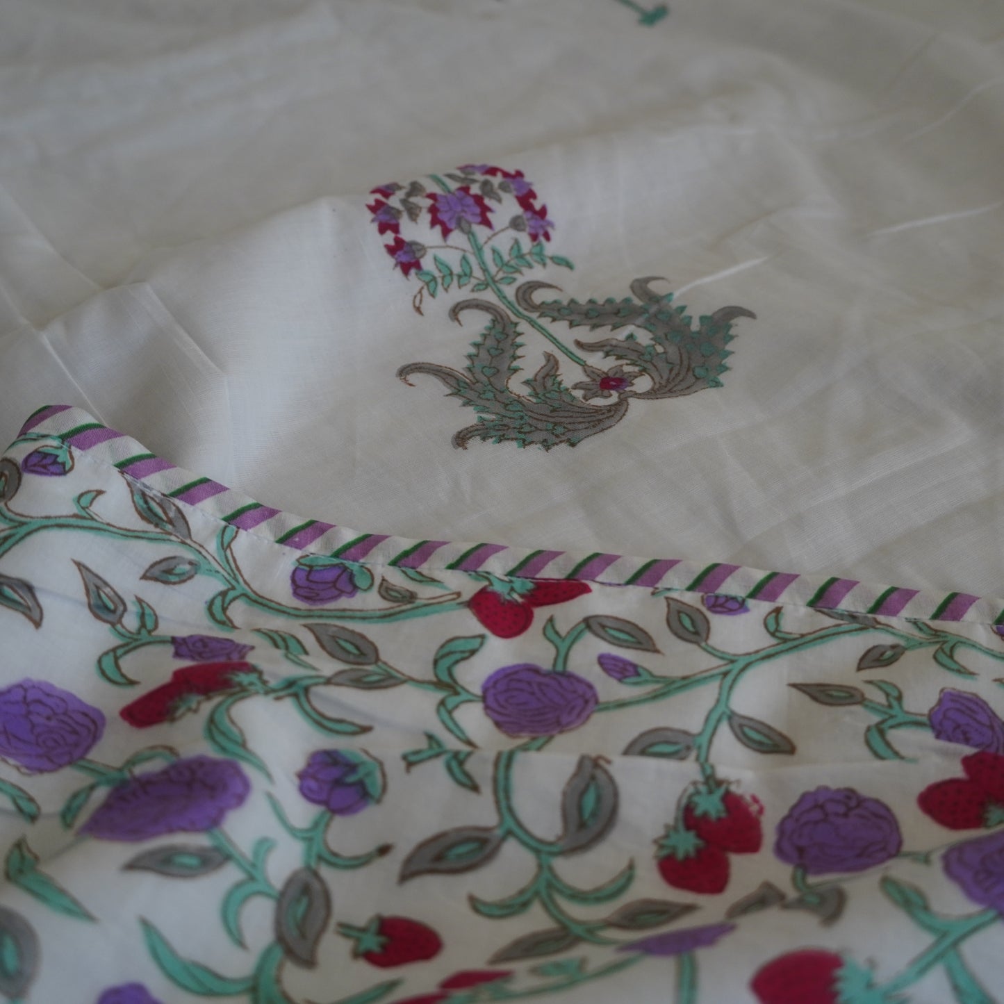 Lavanya Handblock Print Pure Mul Cotton Dohar