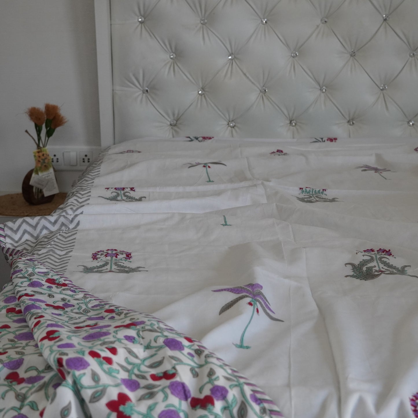 Lavanya Handblock Print Pure Mul Cotton Dohar