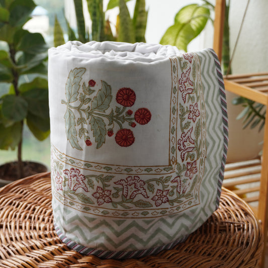 Vasanta Handblock Print Pure Mul Cotton Dohar