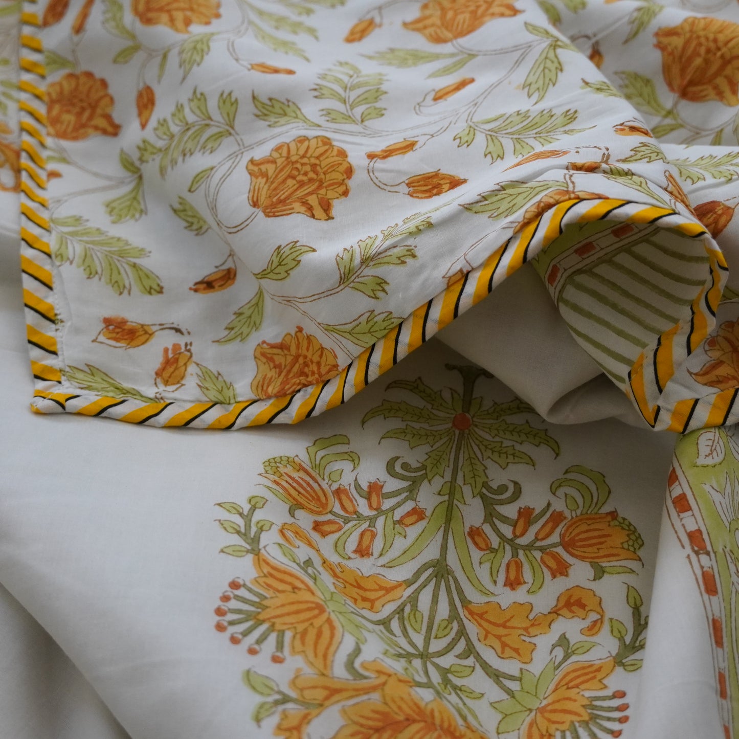 Kanak Handblock Print Pure Mul Cotton Dohar
