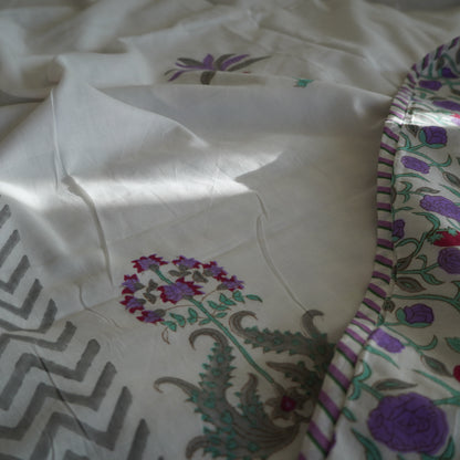 Lavanya Handblock Print Pure Mul Cotton Dohar