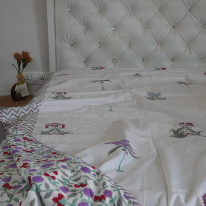 Lavanya Handblock Print Pure Mul Cotton Dohar